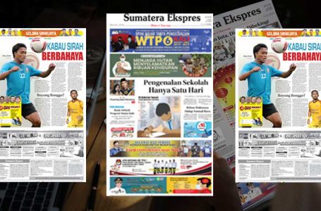 Sumatera Ekspres 25 Juli 2020